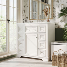 Load image into Gallery viewer, Modern Bathroom Vanity With Sink Combo, 6 Drawers And 1 Cabinet