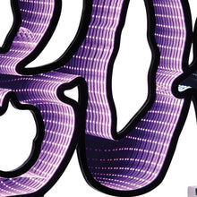 Load image into Gallery viewer, Halloween Ghost Tabletop Sign With LED - Purple / Black / White