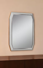 Load image into Gallery viewer, 49" Abstract Glass Framed Accent Mirror - Taupe