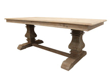 Load image into Gallery viewer, 84" Solid Wood Dining Table - Gray
