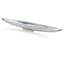 Load image into Gallery viewer, Contempo Shiny Extra Large Long Boat Tray - Silver