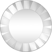 Load image into Gallery viewer, 30" Round Glass Framed Accent Mirror - Clear