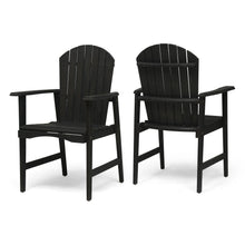 Load image into Gallery viewer, Outdoor Weather Resistant Acacia Wood Adirondack Dining Chairs (Set of 2)