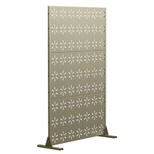 Load image into Gallery viewer, Three Panel Screen Room Divider - Gray