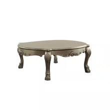 Load image into Gallery viewer, Solid And Manufactured Wood Coffee Table - Gold And Bone