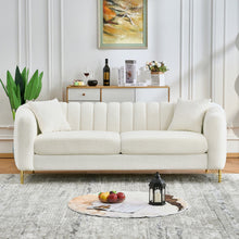 Load image into Gallery viewer, Tufted Oversized Sofa For Living Spaces - Beige