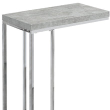 Load image into Gallery viewer, Particle Board Metal Accent Table - Gray