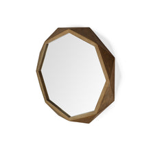Load image into Gallery viewer, 32" Octagon Wooden Frame Wall Mirror - Bronze