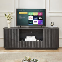 Load image into Gallery viewer, Modern Wavy TV Stand Rounded Sideboard With Storage Cabinet