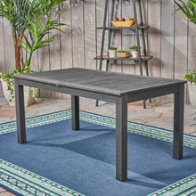 Load image into Gallery viewer, Outdoor Expandable Dining Table With Square Legs