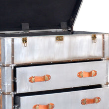 Load image into Gallery viewer, Four Drawer Dresser - Silver
