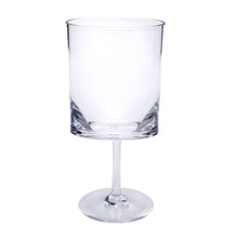 Load image into Gallery viewer, Halo - Leadingware Oval Plastic Wine Glasses (Set of 4) Unbreakable Bpa Free Acrylic, 12Oz - Clear
