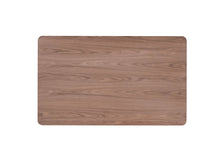 Load image into Gallery viewer, 59" Wood Dining Table - Walnut / Black