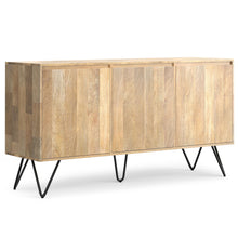 Load image into Gallery viewer, Hunter - 3 Door Sideboard Buffet With Hairpin Legs - Natural