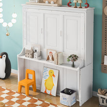 Load image into Gallery viewer, Murphy Bed With Shelf