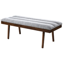 Load image into Gallery viewer, Troni - Bench - Brown / Light Gray