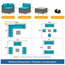 Load image into Gallery viewer, Modern Patio Set With Coffee Table