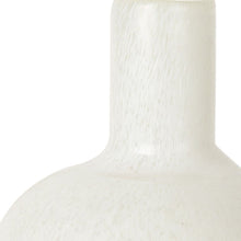 Load image into Gallery viewer, Mottled Handblown Table Vase (608282) - White