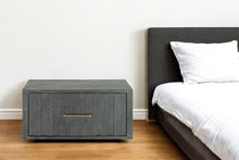 Load image into Gallery viewer, Low One Drawer Nightstand - Gray
