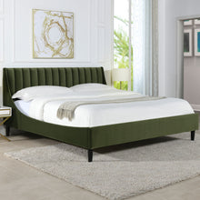 Load image into Gallery viewer, Aspen - Vertical Tufted Modern Headboard Platform Bed Set