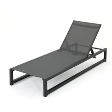 Load image into Gallery viewer, Chaise Lounge With 5 Reclining Positions, Outdoor Patio Lounge Chairs