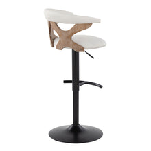 Load image into Gallery viewer, Gardenia - Contemporary Adjustable Barstool & Swivel With Rounded T Footrest (Set of 2)