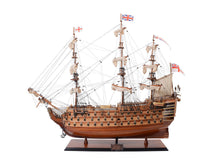 Load image into Gallery viewer, Hand Painted Model Boat (624632) - Light Brown