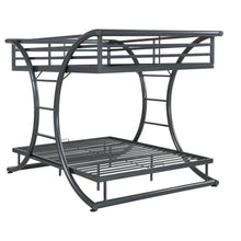 Load image into Gallery viewer, Weston - Bunk Bed Full Over Full - Gunmetal