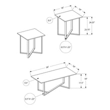 Load image into Gallery viewer, Contemporary 3 Piece Table Set