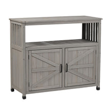 Load image into Gallery viewer, Patio Bar Table Set With Storage