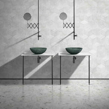 Load image into Gallery viewer, Bathroom Vessel Sink, Circular Design