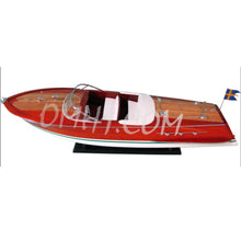 Load image into Gallery viewer, Hand Painted Model Boat (624216) - Dark Brown / Light Brown