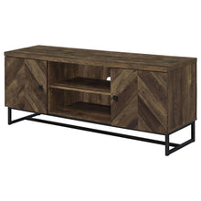 Load image into Gallery viewer, Chase - 2 Door Console With Herringbone Design - Oak
