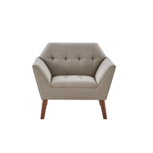 Load image into Gallery viewer, Modern Lounge Chair With Button Tufting