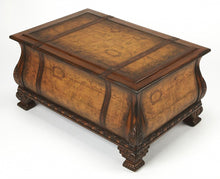 Load image into Gallery viewer, Old World Vintage Style Map Bombe Coffee Table - Light Brown