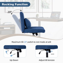 Load image into Gallery viewer, Criss Cross Office Chair With Adjustable Height, Ergonomic Design