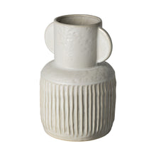 Load image into Gallery viewer, Ribbed Cylinder Table Vase (397574) - White