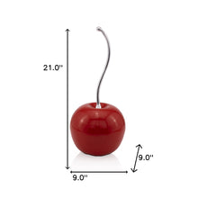 Load image into Gallery viewer, Tabletop Sculpture (480033) - Red / Silver