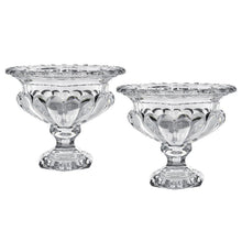 Load image into Gallery viewer, Round Bowl Table Vases (Set of 2) - Clear