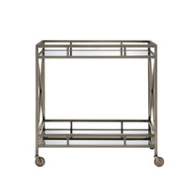 Load image into Gallery viewer, Kristensen - Serving Cart - Antique Gold