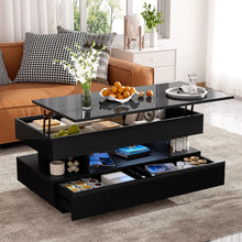 Load image into Gallery viewer, Multi Functional Lift Top Coffee Table With 2 Drawers