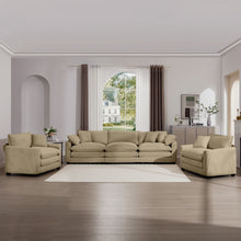 Load image into Gallery viewer, Elegant Oversized Sectional Sofa Set With Deep Seats And Flexible Layout