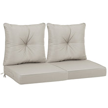 Load image into Gallery viewer, Outdoor Deep Seat Cushions For Patio Furniture Waterproof Set - Beige