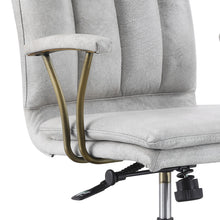 Load image into Gallery viewer, Damir - Vintage Top Grain Leather Office Chair - Antique White / Vintage