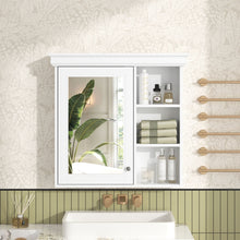 Load image into Gallery viewer, Wall Mounted Bathroom Medicine Cabinet With Mirror And Adjustable Storage With Soft Close Hinges
