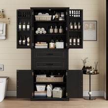 Load image into Gallery viewer, Elegant Multi Functional Storage Cabinet With Slide Rail Drawers, Adjustable Shelves