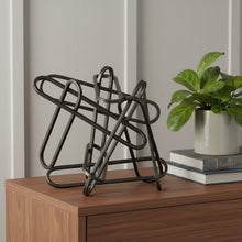 Load image into Gallery viewer, Abstract Tabletop Sculpture (608690) - Black