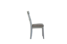 Load image into Gallery viewer, Fabric Upholstered Open Back Dining Side Chairs (Set of 2) - Gray