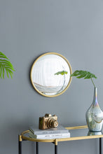 Load image into Gallery viewer, Round Mirror, Circle Mirror With Iron Frame For Living Room Bedroom Vanity Entryway Hallway