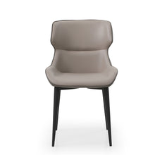 Load image into Gallery viewer, Upholstered Faux Leather Dining Side Chair - Gray